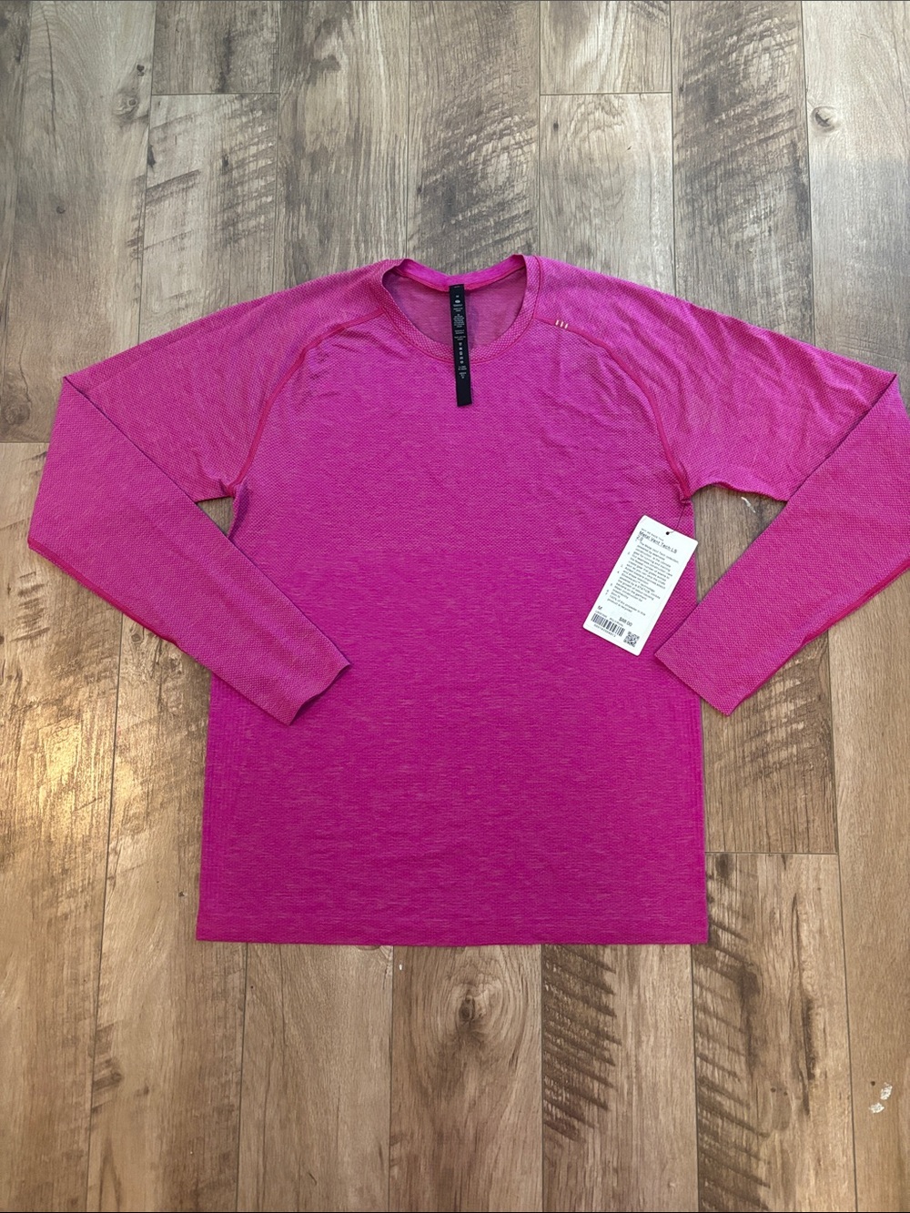 NWT Lululemon Men's Metal Vent Tech LS 2.0 Pink Size M